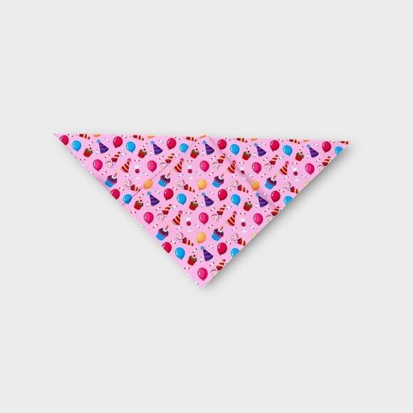 2 FOR $10 Pink Dog Birthday Bandana - Picture 1 of 6